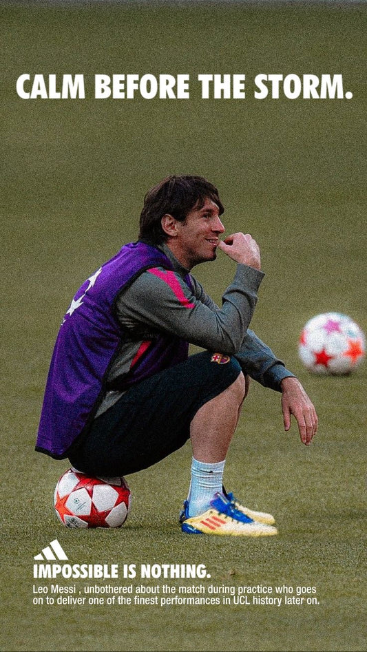 Messi “Calm before the storm”